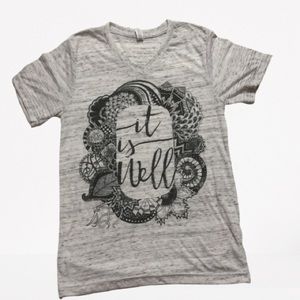 Bella Canvas Short Sleeve Tee “It Is Well”